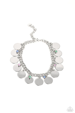 Dreamy Discs - Multi Paparazzi Bracelet (#2063)