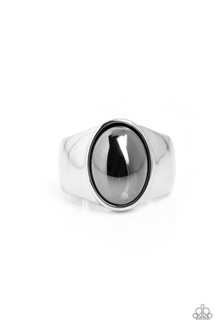Avant-Garde Age - Silver Paparazzi Ring (P51)