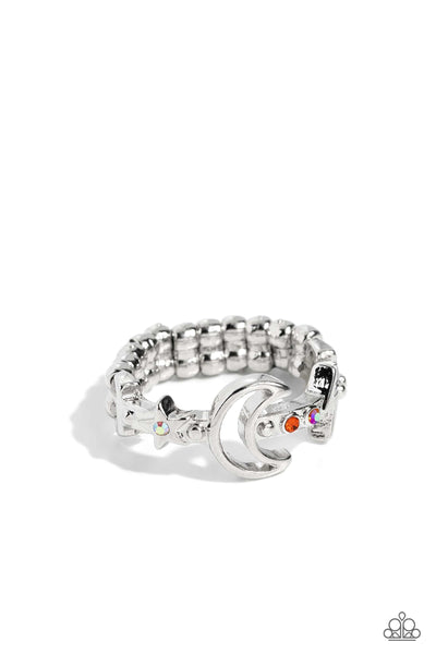 Modeling Moon - Orange Paparazzi Ring (R235)