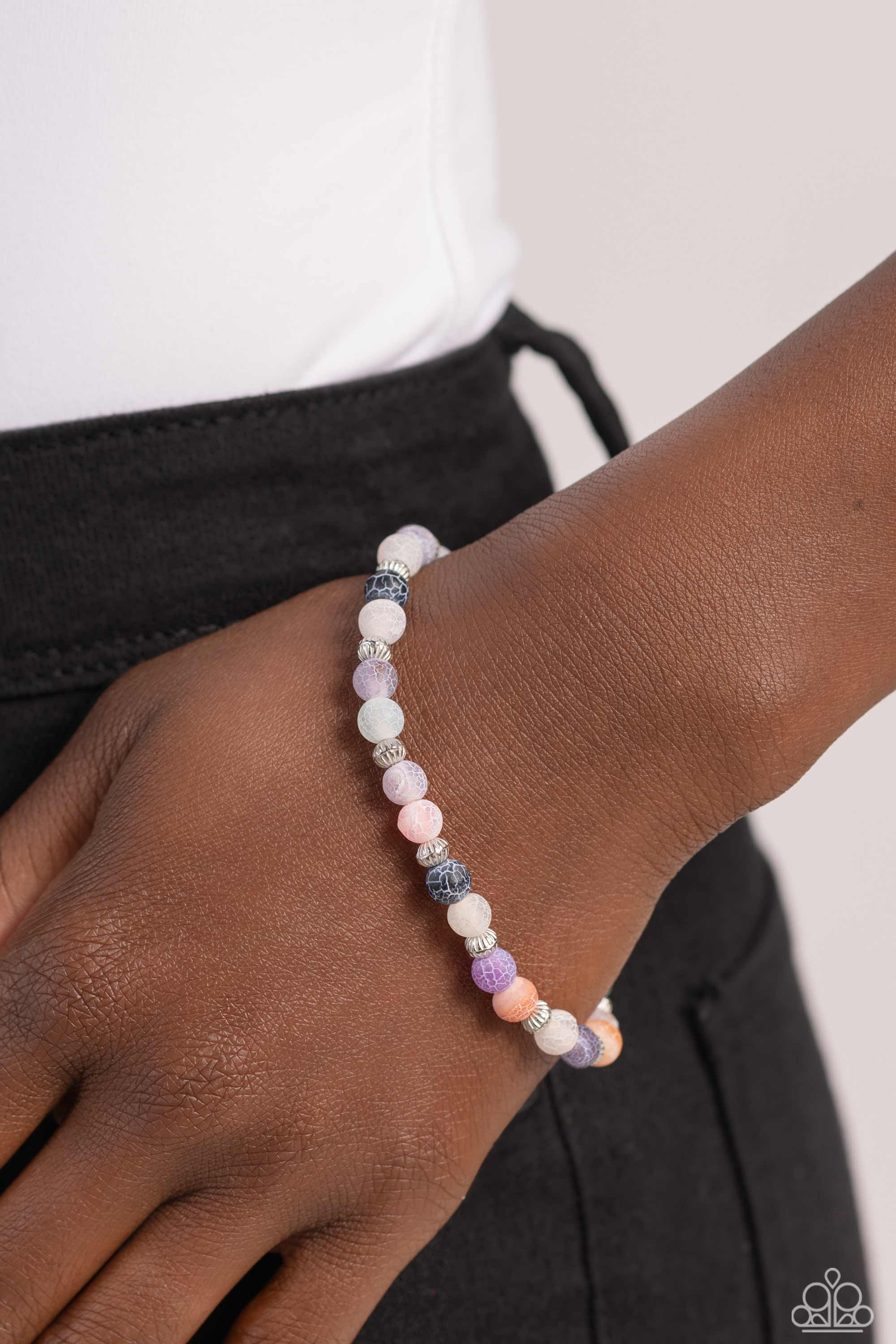 Ethereally Earthy - Multi Paparazzi Bracelet (PZ-5537)