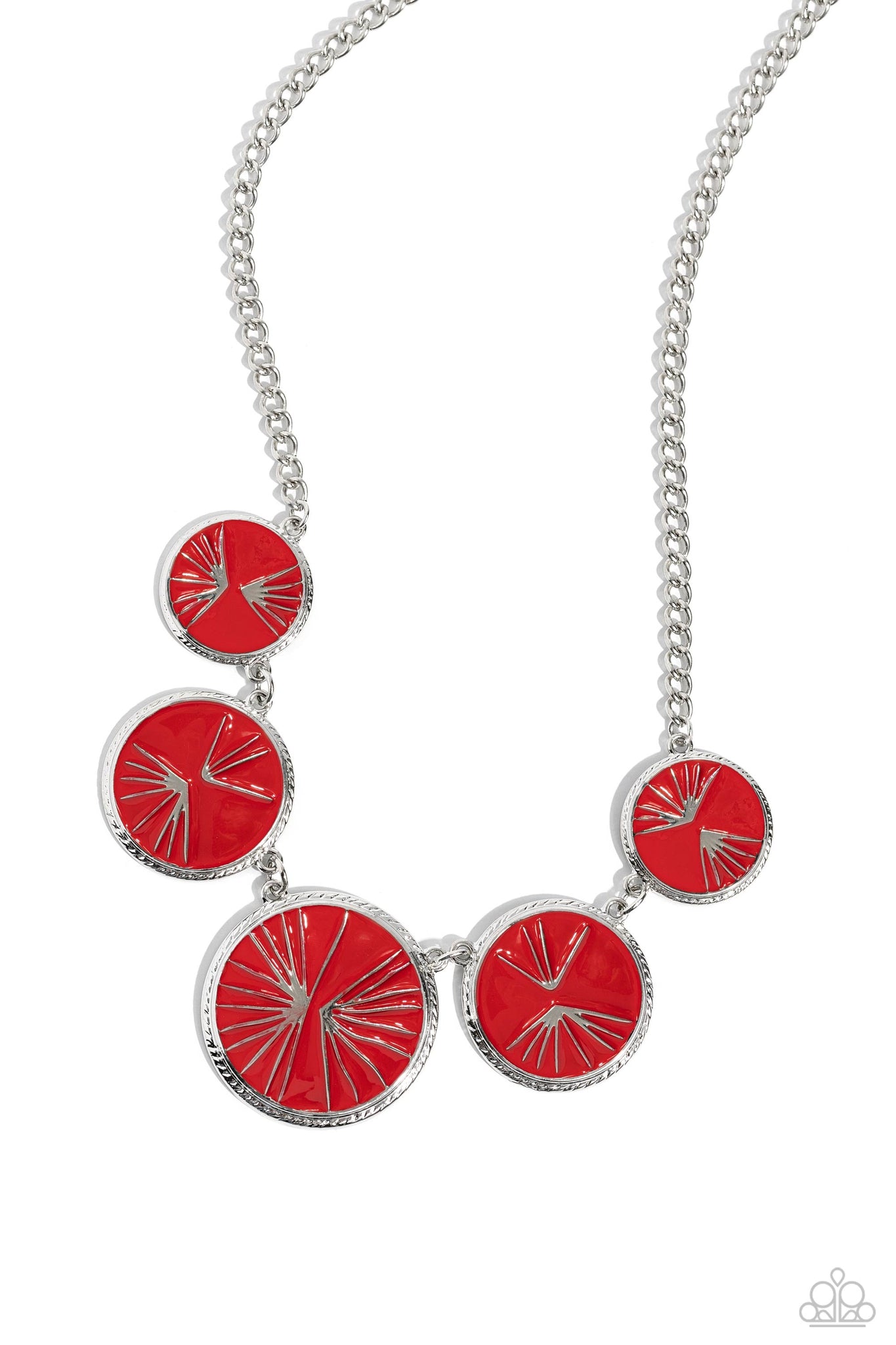 PALM Before the Storm - Red Paparazzi Necklace (#5581)