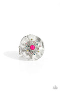 Seriously SUNBURST - Pink Paparazzi Life of the Party Ring Oct 2023 LOP18