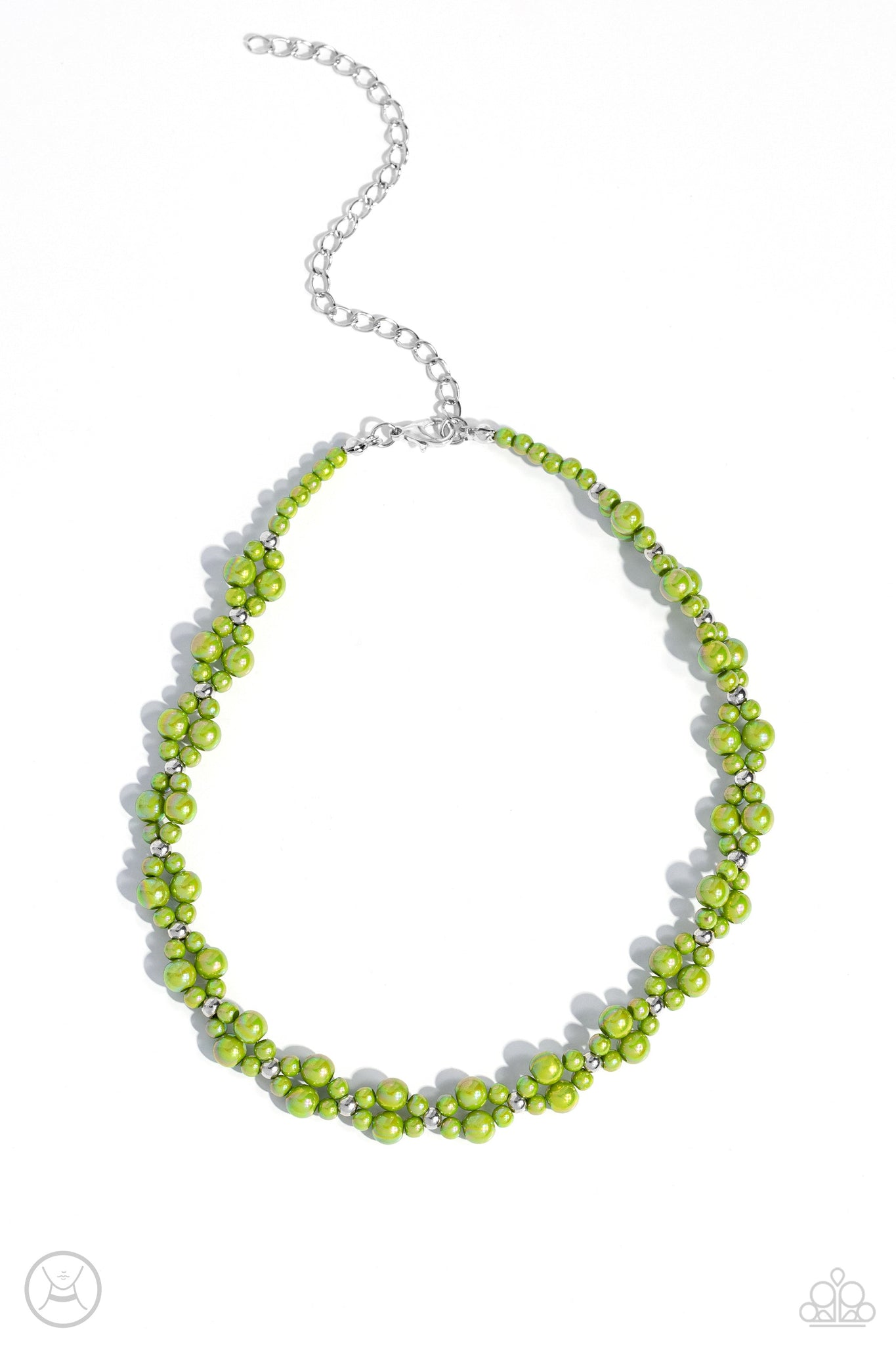 Dreamy Duchess - Green Paparazzi Necklace (S033)