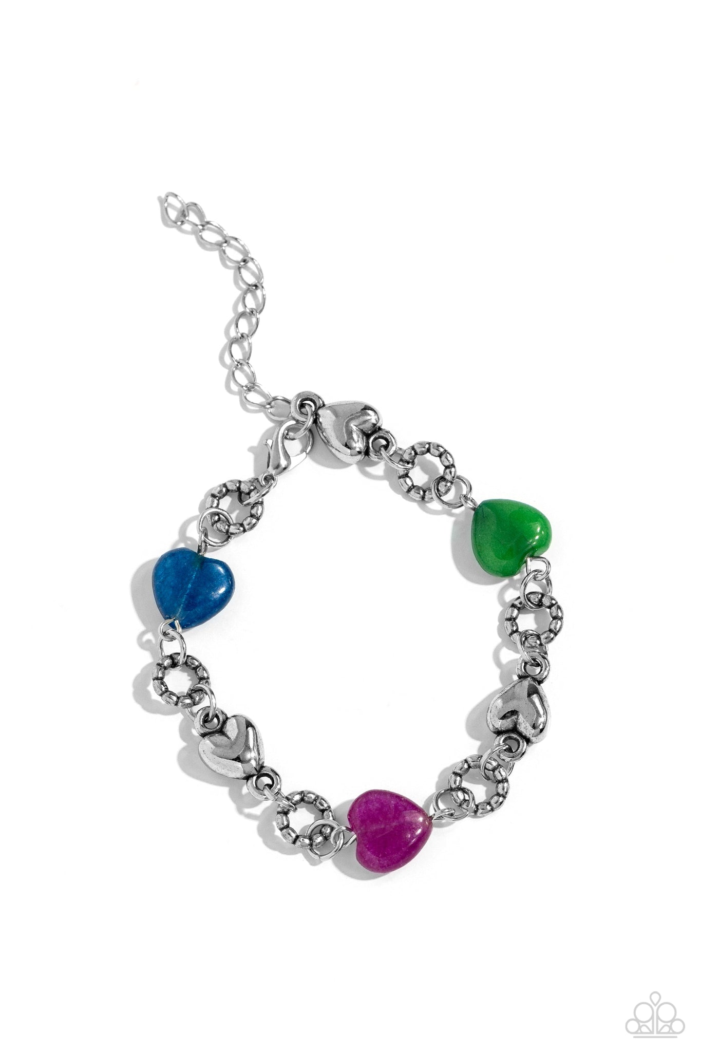 I Can Feel Your Heartbeat - Multi Paparazzi Bracelet