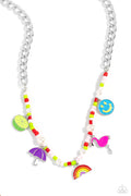Summer Sentiment - Red Paparazzi Necklace (#1386)
