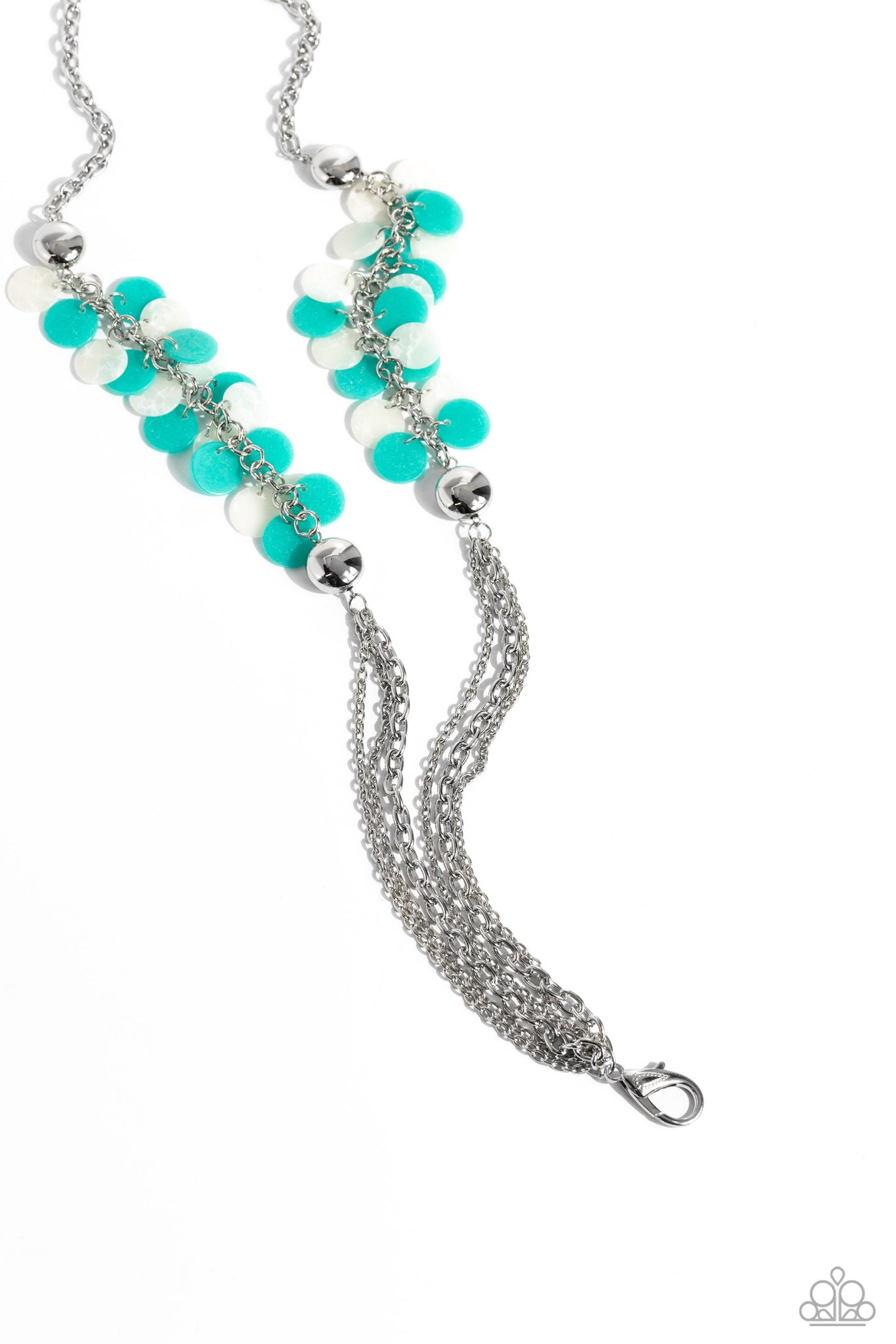 Shell Sensation - Green Paparazzi Necklace (L040)