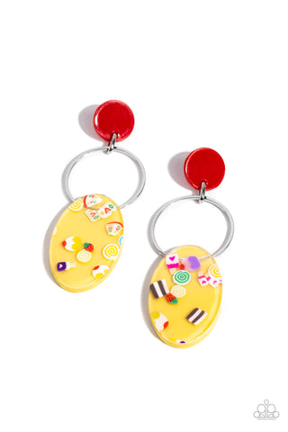 Seize the Sweets - Multi Paparazzi Earring (#5690)