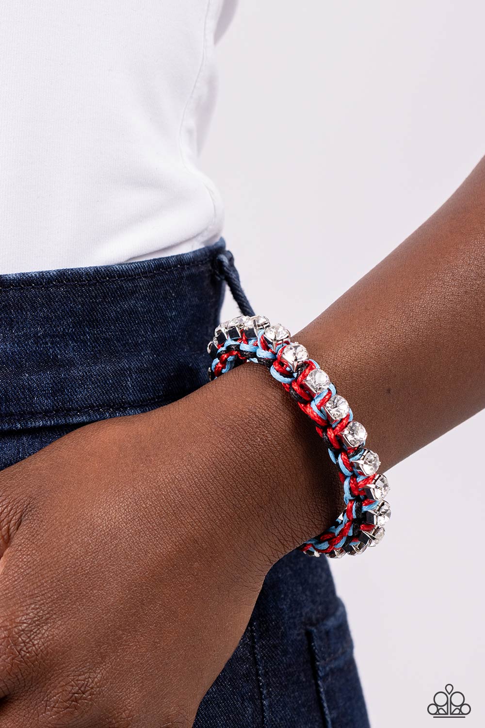 The Next Big STRING - Black Paparazzi Bracelet (#5621)
