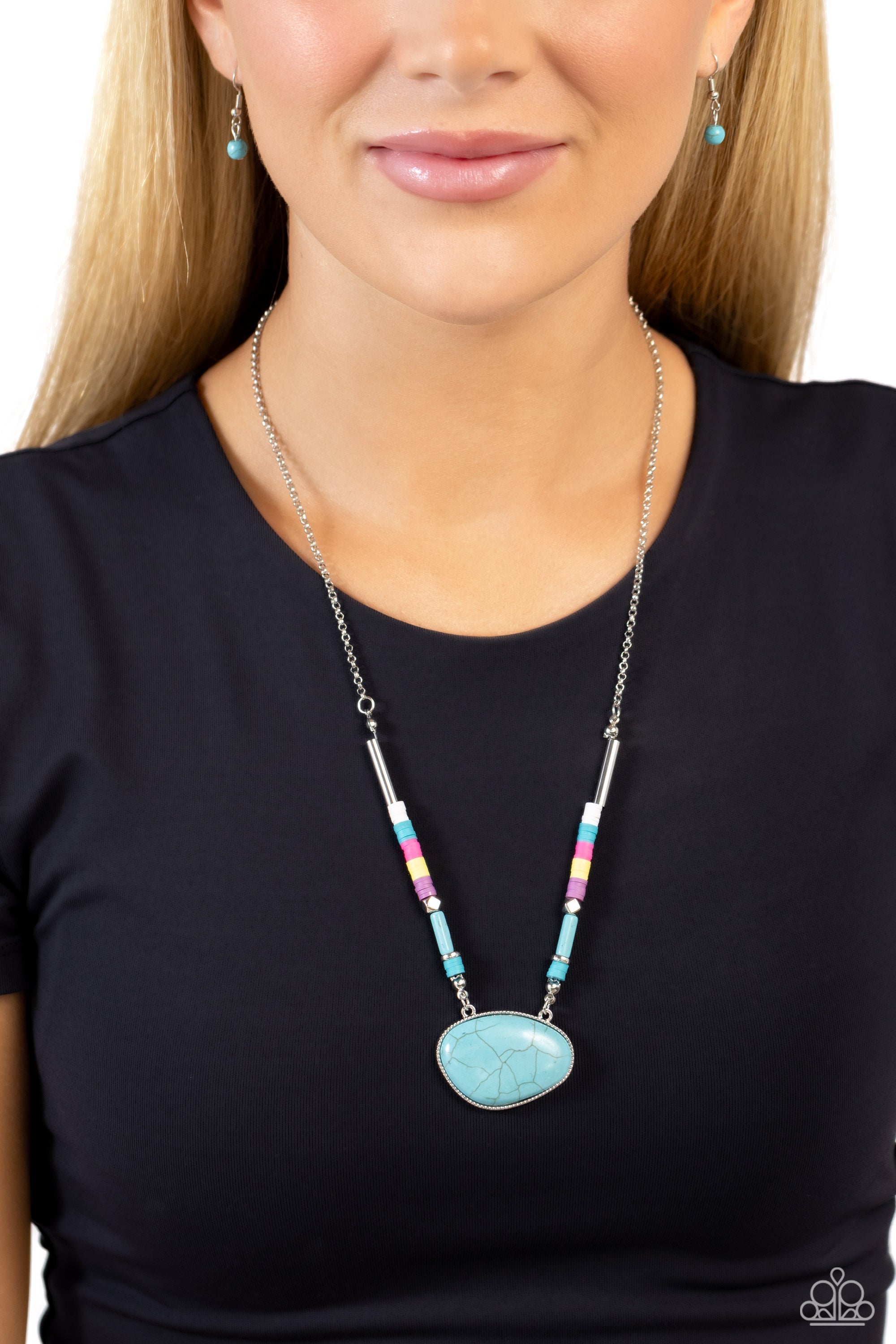 Seize the Sahara - Multi Paparazzi Necklace (#5678)