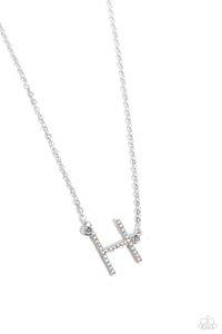 INITIALLY Yours - H - Multi Paparazzi Necklace