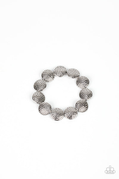 Ancient Animal - Silver Paparazzi Bracelet