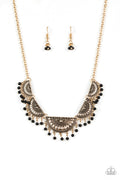 Paparazzi Necklace - Boho Baby - Gold (PZ-1341)