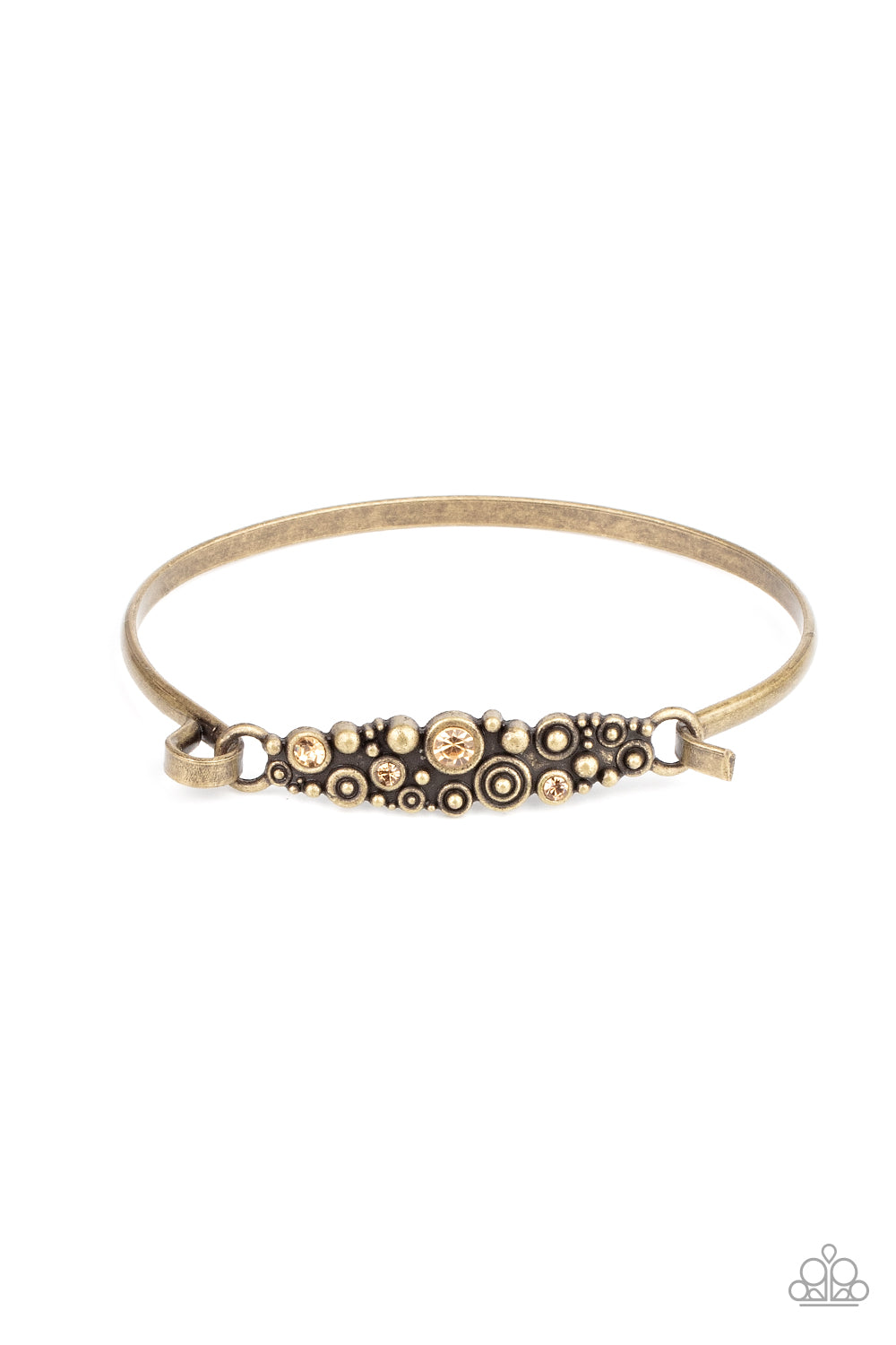 Bubbling Whimsy - Brass Paparazzi Bracelet