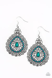 Carnival Courtesan - Multi-Paparazzi Earrings (#1428)