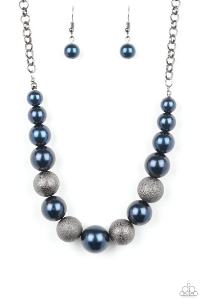 Color Me CEO - Blue Paparazzi Necklace (#841)