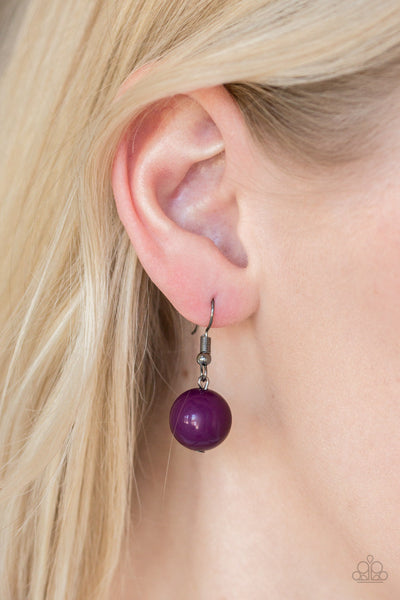 Fashion Fad - Purple Paparazzi Necklace (#1581)