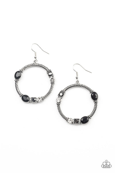 Glamorous Garland - Multi Paparazzi Earrings (PZ-366)