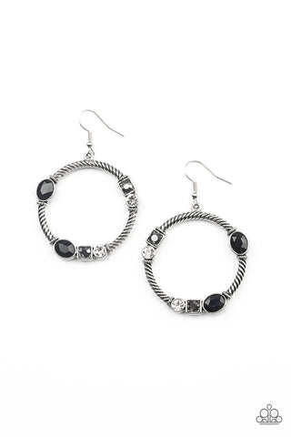 Glamorous Garland - Multi Paparazzi Earrings (PZ-366)