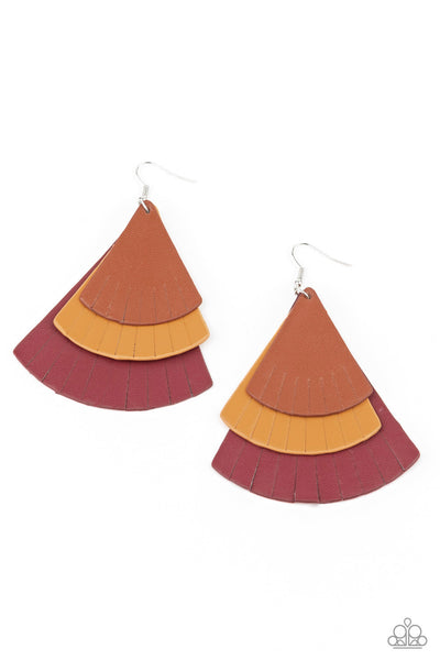 Huge Fanatic - Multi Paparazzi Earrings