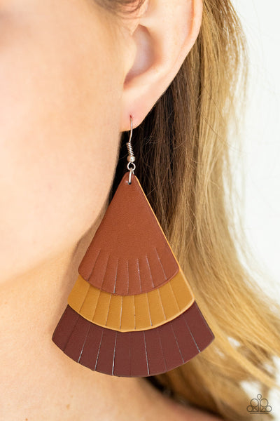 Huge Fanatic - Multi Paparazzi Earrings