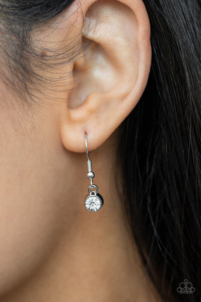 Long Live Sparkle - White Paparazzi Necklace EMP2021 Exclusive