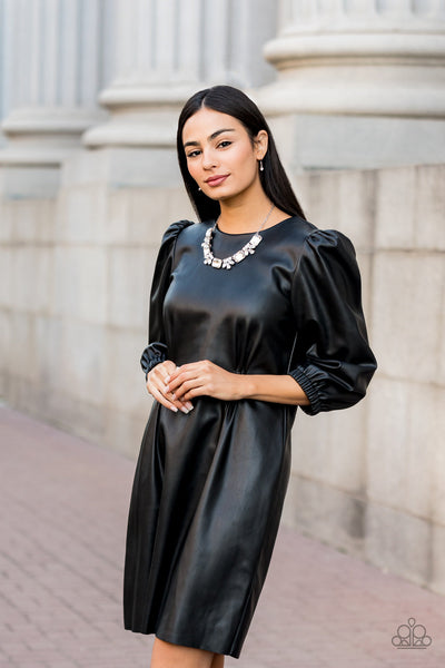 Long Live Sparkle - White Paparazzi Necklace EMP2021 Exclusive