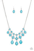 Paparazzi Necklace - Mermaid Marmalade - Blue (PZ-543)