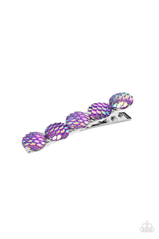 Mesmerizingly Mermaid - Purple Paparazzi Hair Accessories