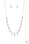 Metro Muse - Purple Paparazzi Necklace (#4302)