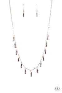 Metro Muse - Purple Paparazzi Necklace (#4302)