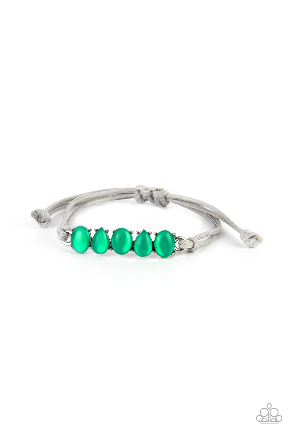 Opal Paradise - Green Paparazzi Bracelet (PZ-089)