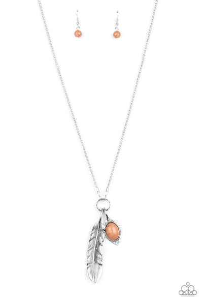 Sahara Quest - Brown Paparazzi Necklace (#1604)
