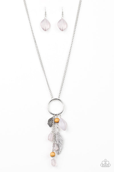 Sky High Style - Silver-Paparazzi Necklace (#1146)