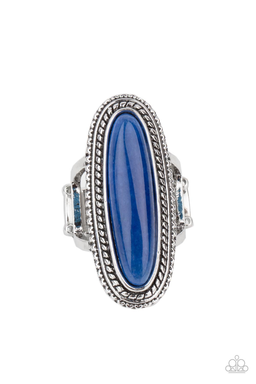 Stone Healer - Blue Paparazzi Ring (R116)