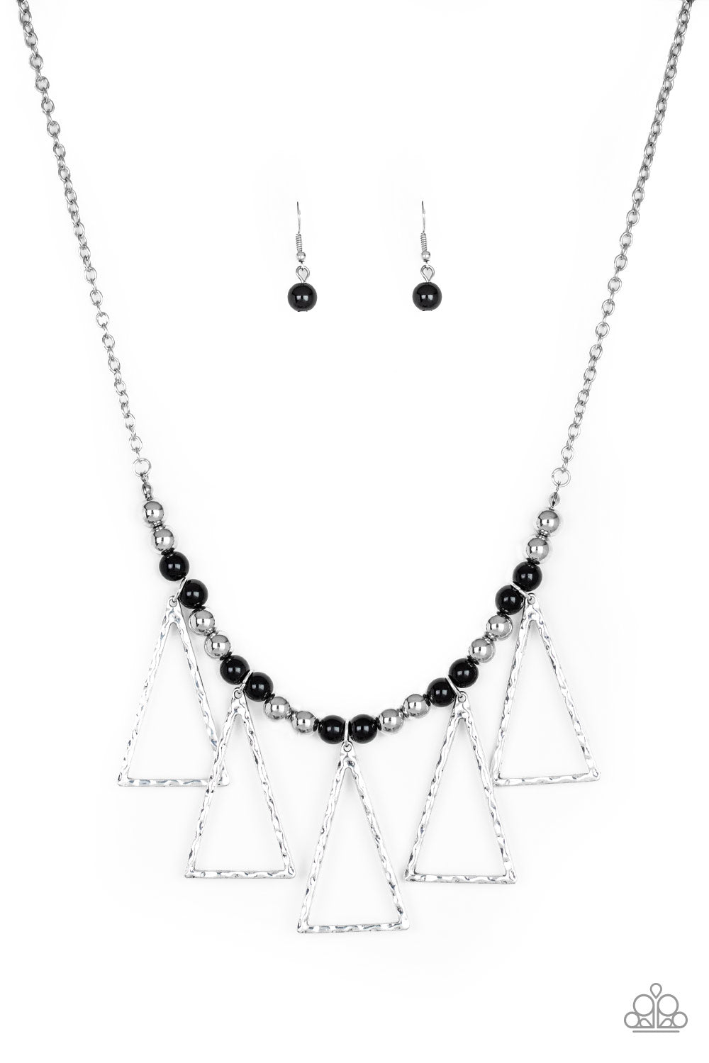 Terra Nouveau - Black-Paparazzi Necklace (#1410)