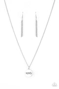 The Cool Mom - Silver Paparazzi Necklace