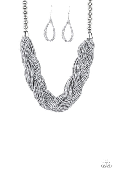 Paparazzi Necklace - The Great Outback - Silver (S005)