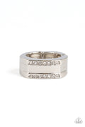 Triumph - White Paparazzi Ring (R044)