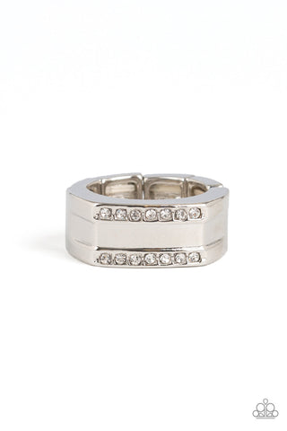 Triumph - White Paparazzi Ring (R044)