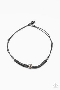 Paparazzi Urban Necklace - Pacific Pioneer - Black (#1507)