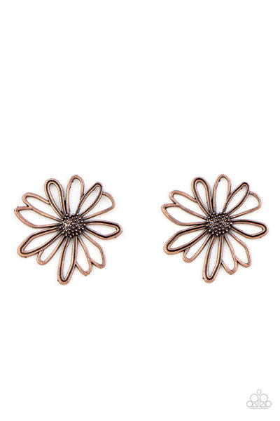 Artisan Arbor - Copper Paparazzi Earrings
