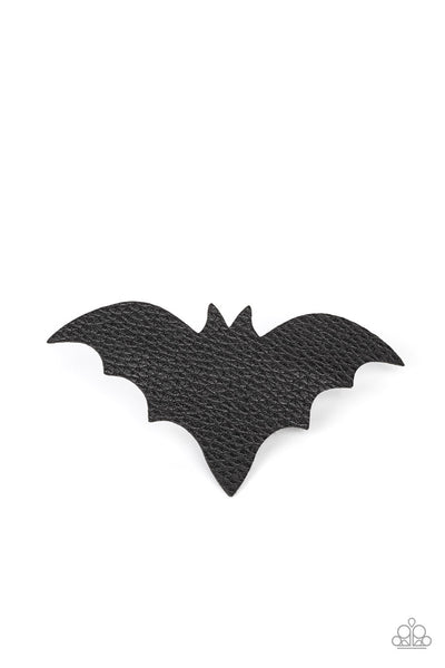 BAT to the Bone - Black Paparazzi Hair Accessories