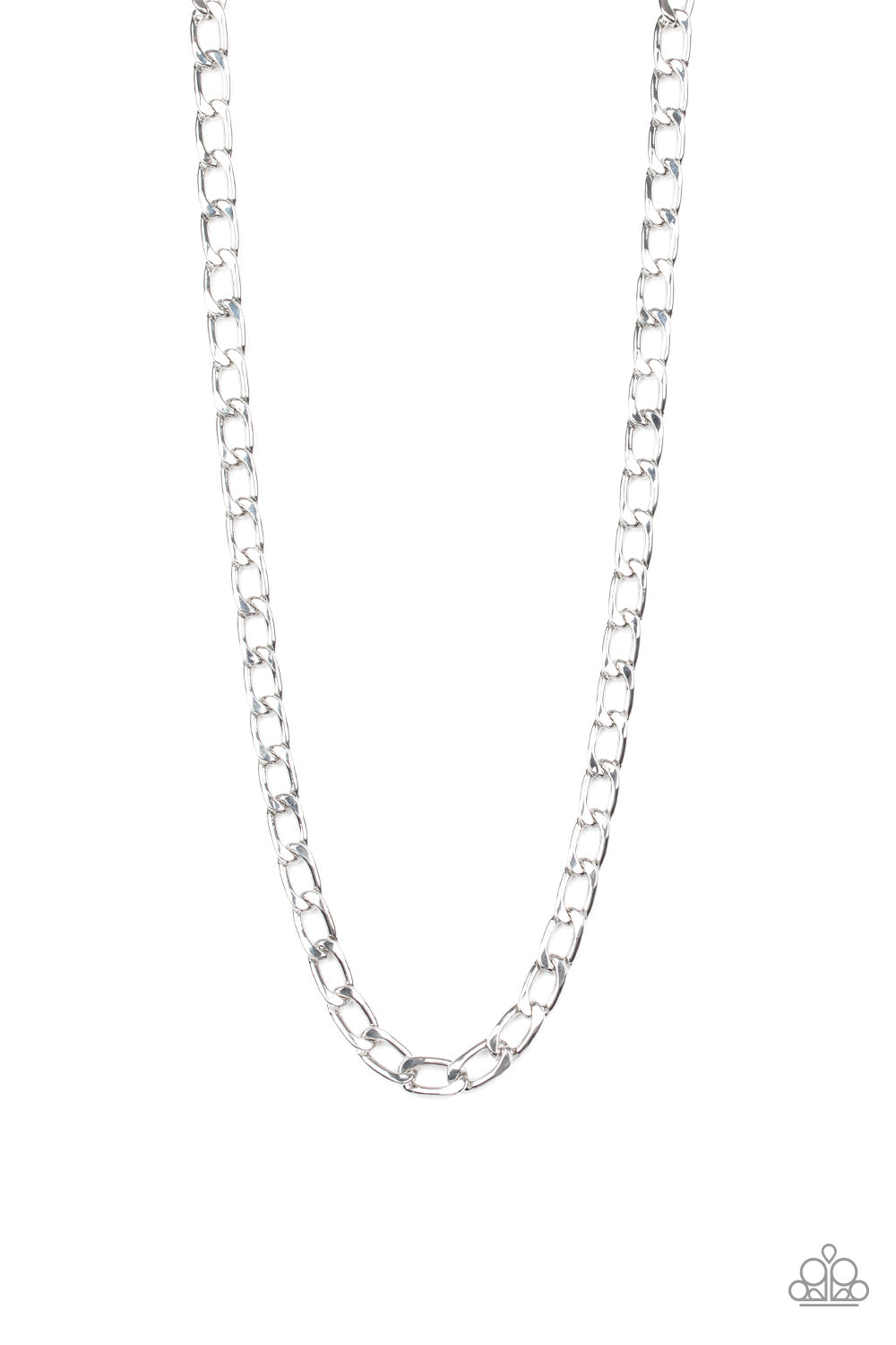 Paparazzi Men's Line - Big Win - Silver (#2114)