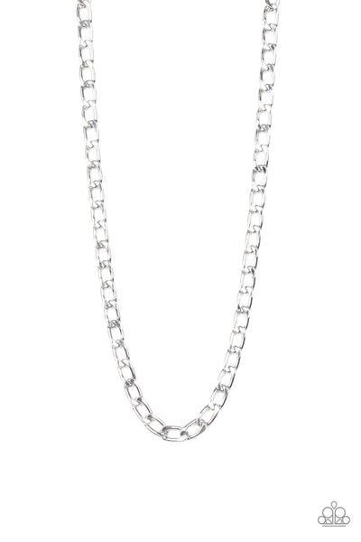 Paparazzi Men's Line - Big Win - Silver (#2114)