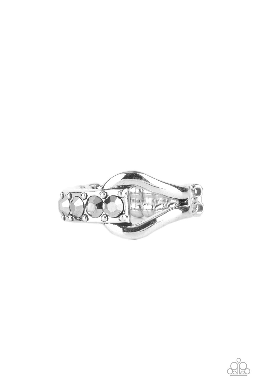 Bling Bond - Silver Paparazzi Ring (P23)