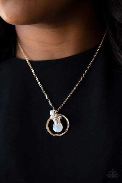 Paparazzi Necklace - Coastal Couture - Gold (PZ-752)