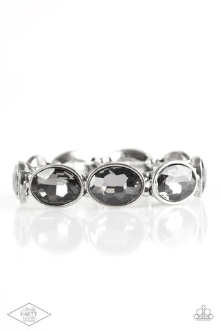 DIVA In Disguise - Silver Paparazzi Bracelet