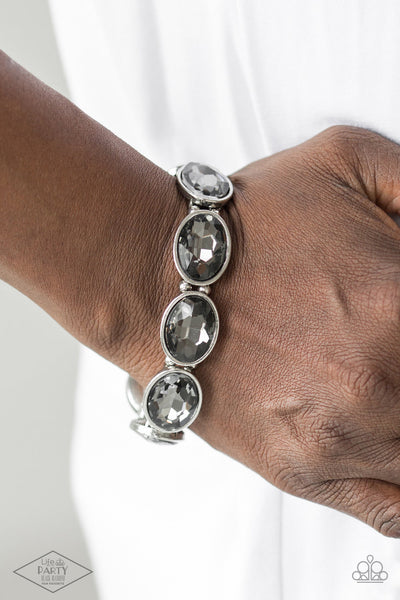 DIVA In Disguise - Silver Paparazzi Bracelet