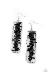 Dont QUARRY, Be Happy Paparazzi Earrings