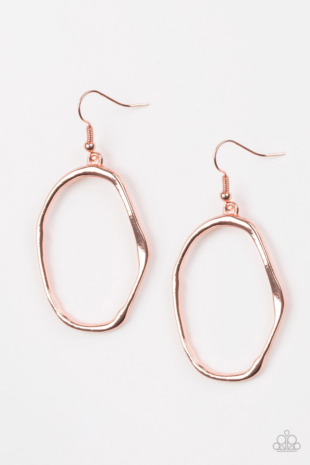 Paparazzi Earrings - Eco Chic - Copper (#793)
